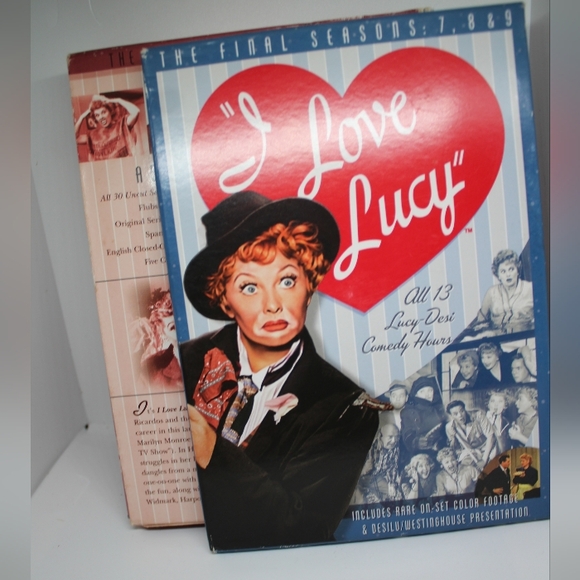 Three "I Love Lucy" Box Sets: Complete 1st Season, 4th Season, & Final Seasons - Picture 2 of 16